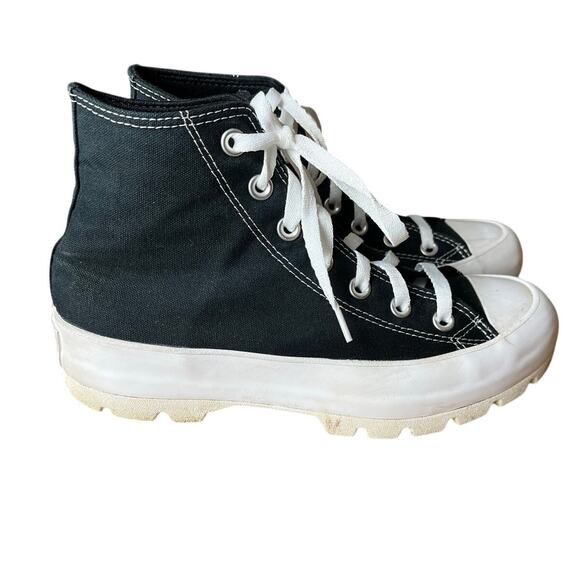 Converse | SZ 8 Lugged Hi Platform Womens Sneaker High Top Chuck Taylor All Star - Picture 3 of 6